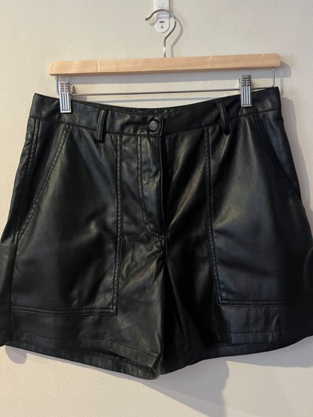 Pleather Shorts